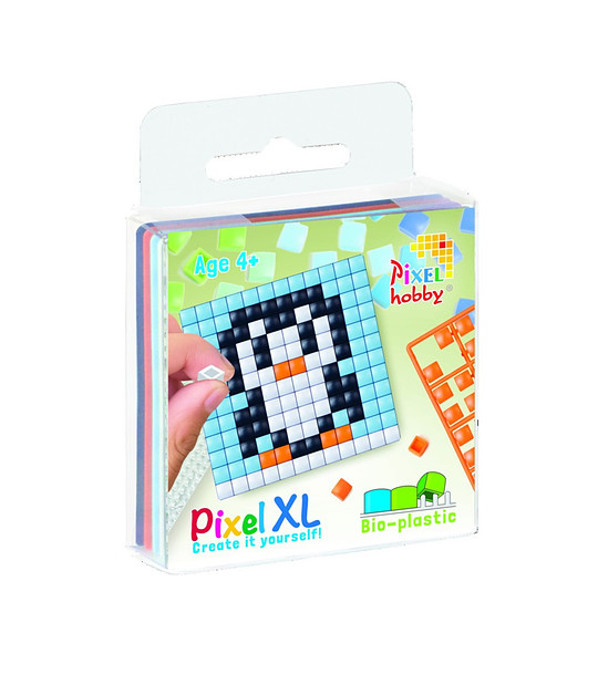 Мозайка с пиксели XL, Pixelhobby, Магнит за хладилник - Пингвинче снимка