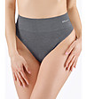 Thong classic  with wider sides šedá   - bílá-0 снимка