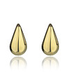 Дамски позлатени обеци с капковидна форма Wrenley-0 снимка