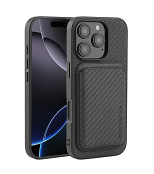 Черен калъф за IPHONE 16PRO  снимка