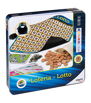 Игра Лото  в метална кутия снимка