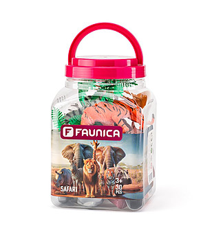 Диви животни - фигурки за игра в кофа 30 части снимка