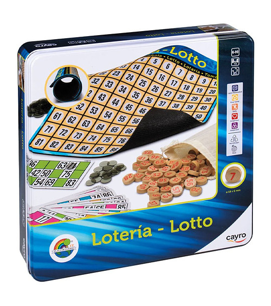 Игра Лото  в метална кутия снимка