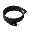 USB-C кабел за зареждане в черно-3 снимка