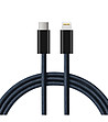 USB-C кабел за зареждане в тъмносиньо-0 снимка