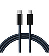 Кабел за зареждане USB-C - USB-C  в тъмносиньо-0 снимка