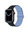 Каишка за  Apple Watch в черно и светлосиньо  38/40/41 mm -2 снимка