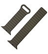 Каишка за Apple Watch в черно и оранжево  42/44/45/49 mm -0 снимка