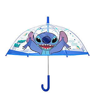 Прозрачен детски чадър Stitch снимка