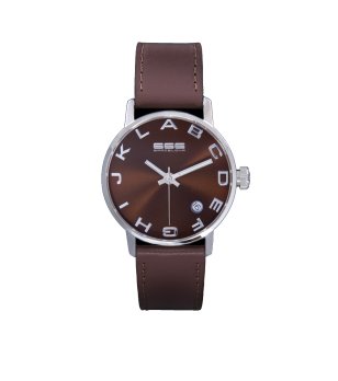 Унисекс кафяв часовник снимка