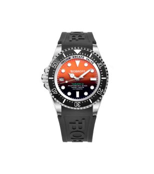 Автоматичен мъжки часовник Tabarca с черна каишка снимка