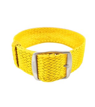 Унисекс верижка за часовник в жълто снимка