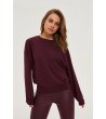 Дамска блуза в бордо-1 снимка