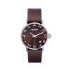 Унисекс кафяв часовник-0 снимка