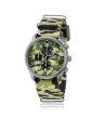 Аналогов часовник хронограф с камуфлажни шарки-0 снимка