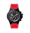 Мъжки аналогов часовник в черно и червено-0 снимка