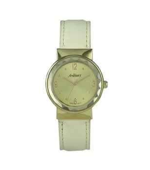 Аналогов кварцов часовник в зелени нюанси снимка