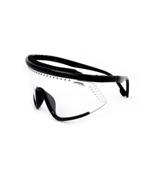 Унисекс защитни очила с черна рамка снимка