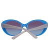 Сини дамски слънчеви очила тип котешко око-2 снимка