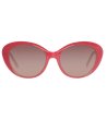 Дамски слънчеви очила котешко око в цвят корал-1 снимка