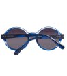 Дамски сини кръгли слънчеви очила-2 снимка