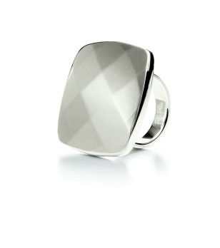 Дамски пръстен с квадратна форма размер 52 снимка