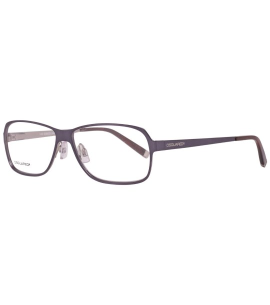 Мъжки правоъгълна метална рамка за очила в сиво снимка