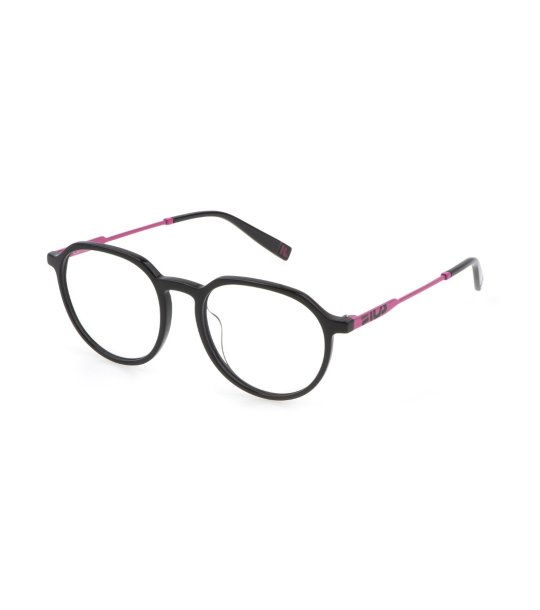 Овални рамки за очила в черен цвят снимка