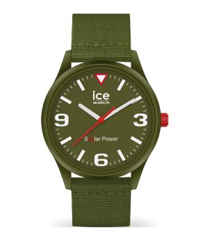 Аналогов кварцов часовник в цвят каки със соларно захраневане снимка