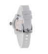 Дамски аналогов часовник в бяло-1 снимка