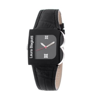 Дамски кварцов часовник в черно снимка