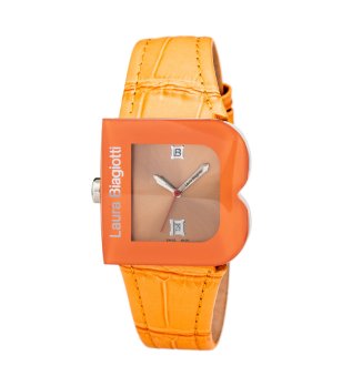 Дамски кварцов часовник в оранжево снимка