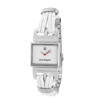 Дамски часовник с аналогов дисплей в бял цвят снимка