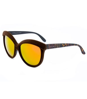 Дамски слънчеви очила с кафява снимка