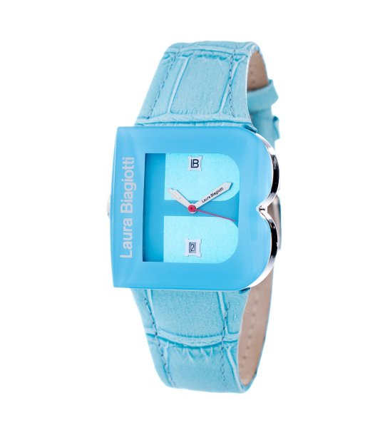 Дамски кварцов часовник в син цвят снимка