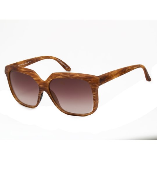 Дамски кафяви квадратни слънчеви очила снимка