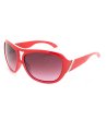 Дамски слънчеви очила в червено-0 снимка