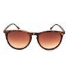 Унисекс слънчеви очила в цвят хавана-1 снимка