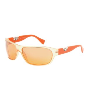 Унисекс слънчеви очила в оранжеви нюанси снимка