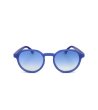 Унисекс кръгли слънчеви очила в синьо-0 снимка