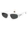 Unisex слънчеви очила Polarized в бяло-0 снимка