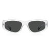 Unisex слънчеви очила Polarized в бяло-1 снимка
