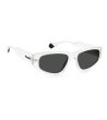Unisex слънчеви очила Polarized в бяло-2 снимка