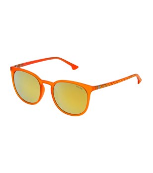 Мъжки оранжеви слънчеви очила с жълти лещи снимка