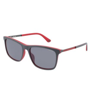 Мъжки слънчеви очила в сиво и червено снимка