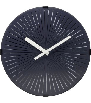 Стенен часовник в черно снимка