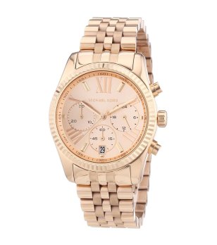 Дамски часовник хронограф в розовозлатисто снимка