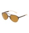 Унисекс слънчеви очила в кафяво и бежово-0 снимка