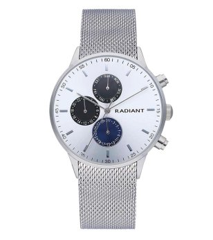 Аналогов кварцов мъжки часовник с мрежеста верижка снимка