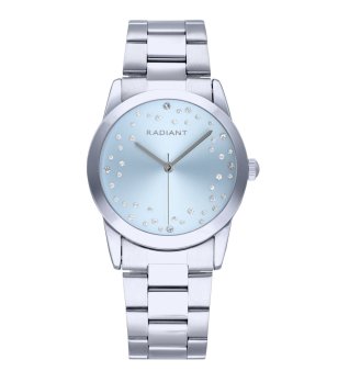 Аналогов мъжки сребрист часовник Fiji снимка